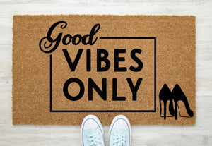 Good Vibes Only Doormat